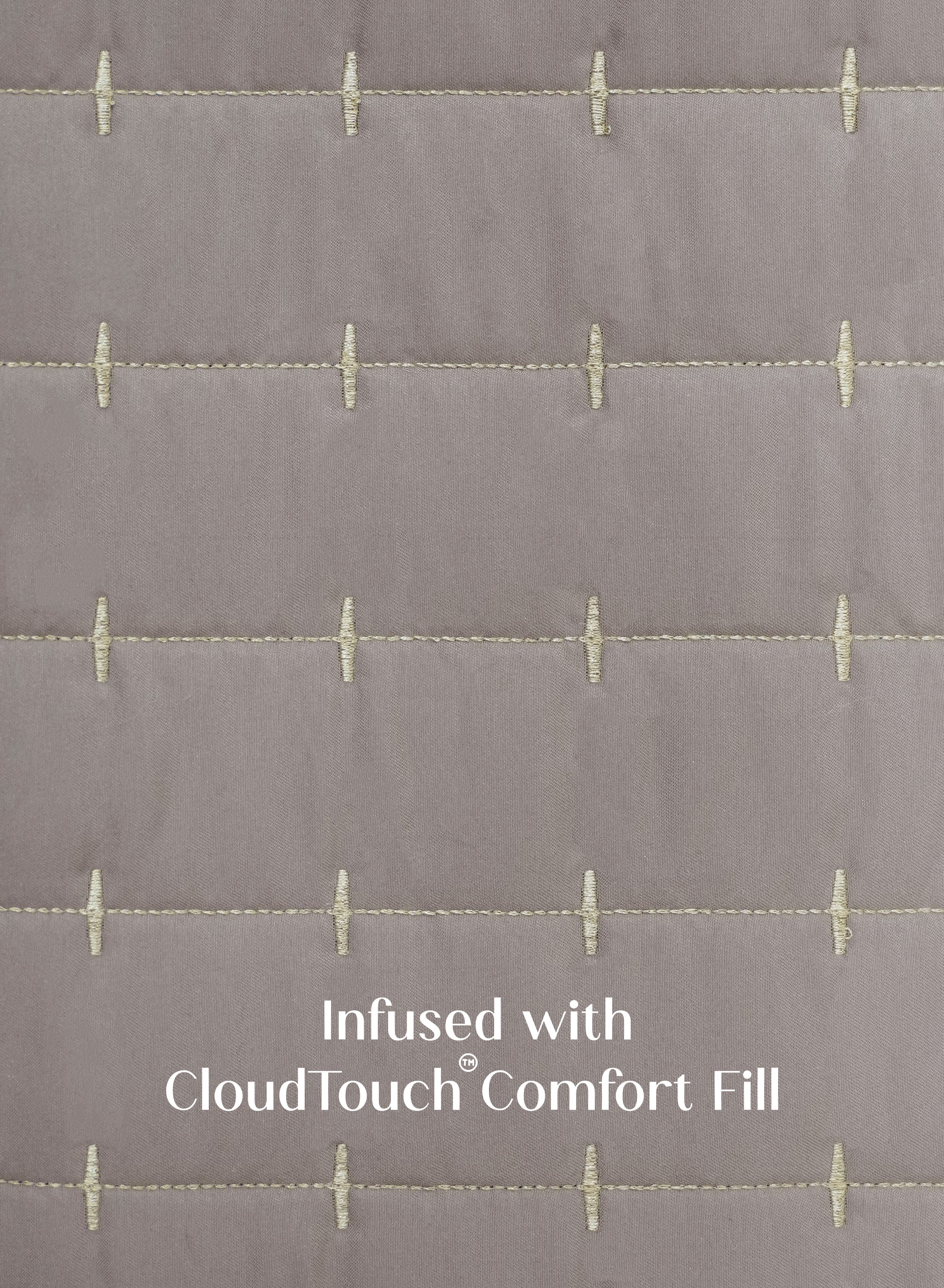 Home Crayons CloudTouch™ 8-Piece Bedding Set | Complete Bedroom Makeover in One Set | Latte Crème