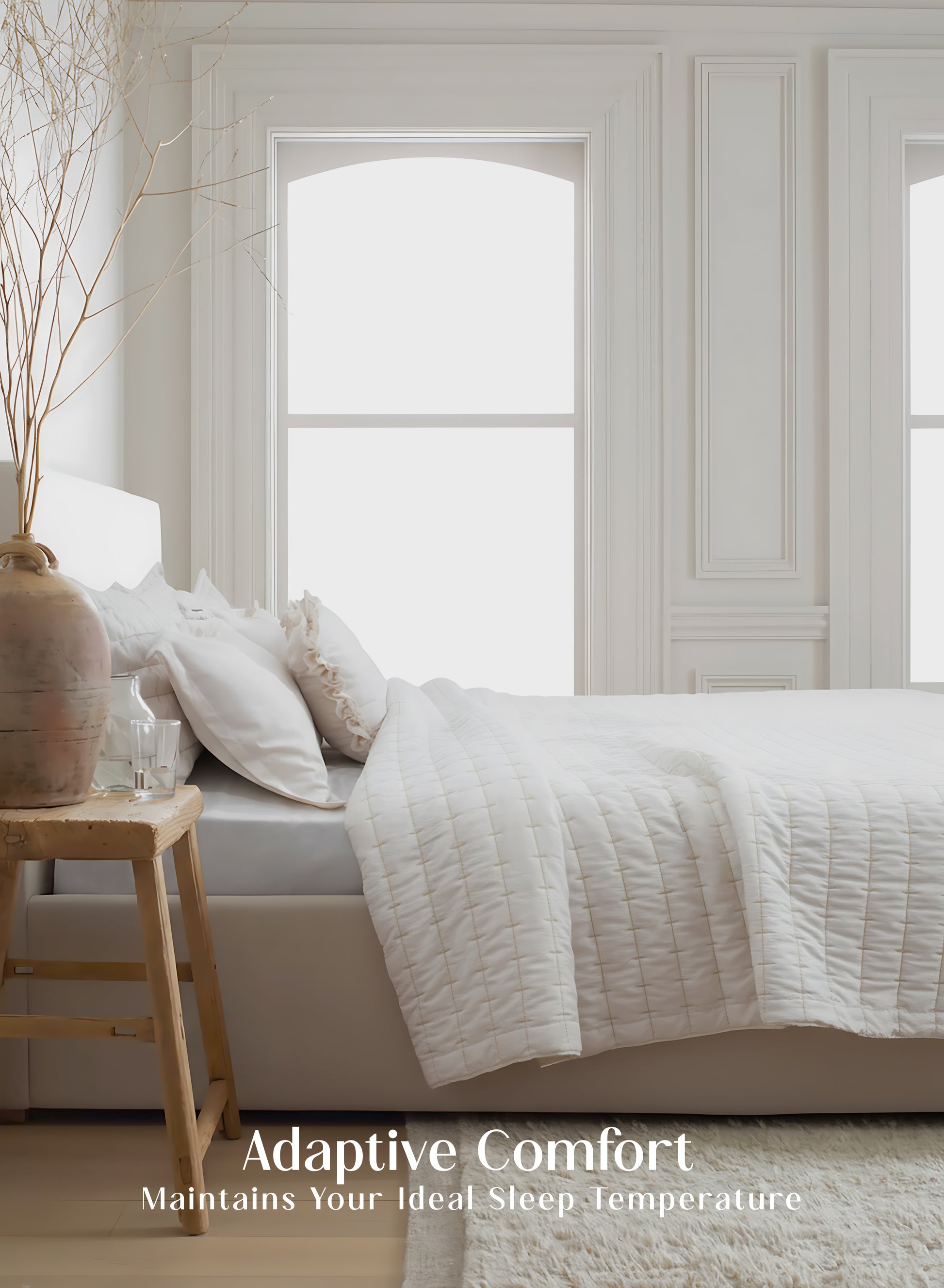 Home Crayons CloudTouch™ 8-Piece Bedding Set | Complete Bedroom Makeover in One Set | Morning Glory