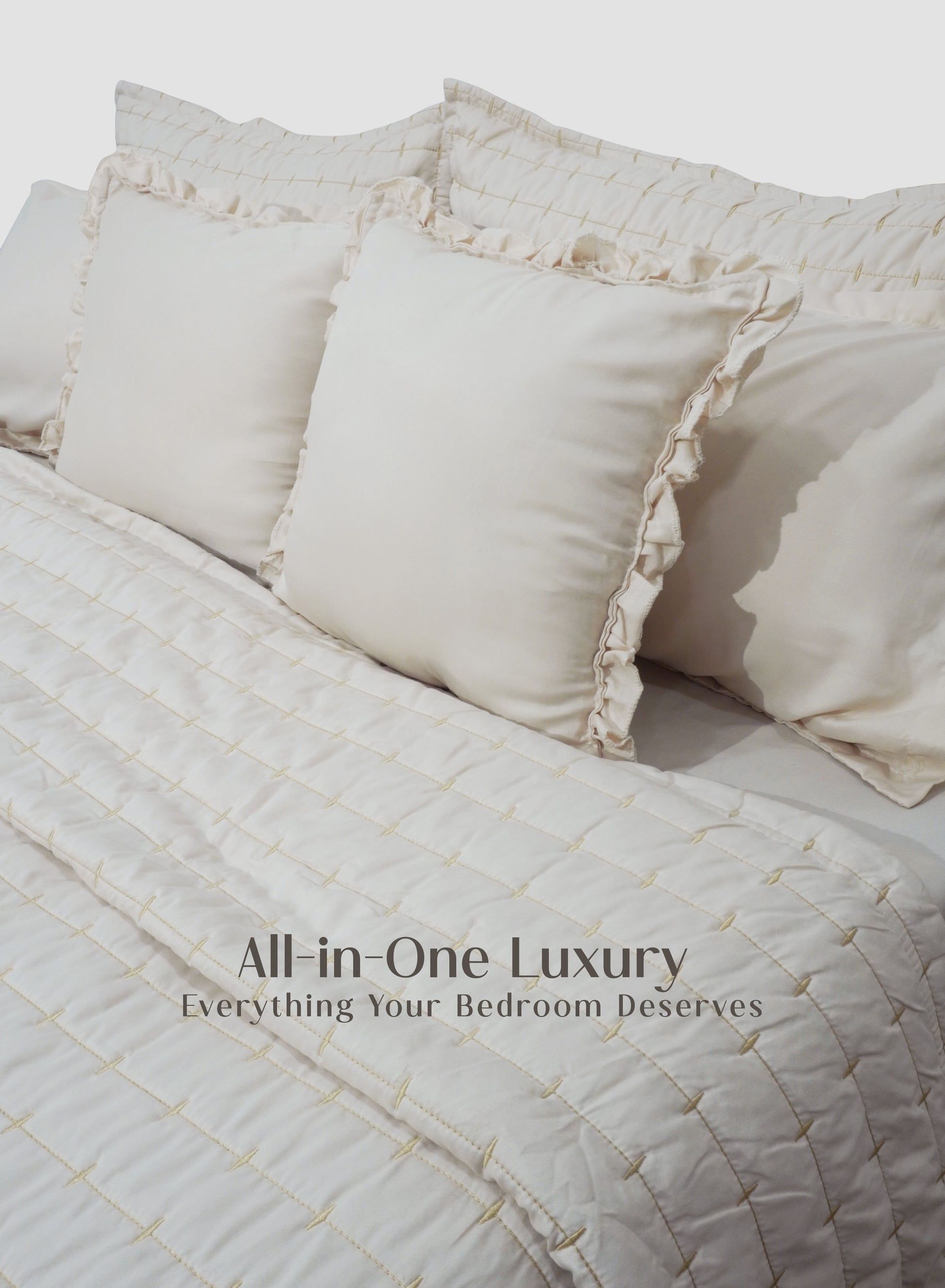 Home Crayons CloudTouch™ 8-Piece Bedding Set | Complete Bedroom Makeover in One Set | Morning Glory