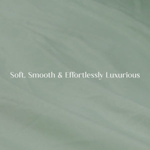 Home Crayons LuxeSoft™ Double Bedsheet Set | Oversized King | Includes 2 Pillow Covers & 2 Cushion Covers | Matcha Milk