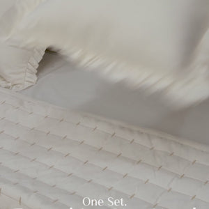Home Crayons CloudTouch™ 5-Piece AC Comforter Set | 33% Oversized | Includes 2 Pillow & 2 Cushion Covers | Morning Glory