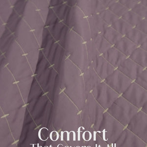 Home Crayons CloudTouch™ 8-Piece Bedding Set | Complete Bedroom Makeover in One Set | Mulberry