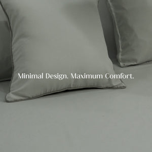 Home Crayons LuxeFit™ Fitted Bedsheet Set | Perfect Fit for Queen & King Mattresses | Pastel Pistachio