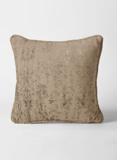 Lyon Cotton Cushion Cover | Camel (Pattern 5)