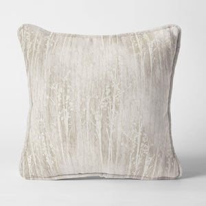 Farella Cushion Cover | Chrome White - Home Crayons