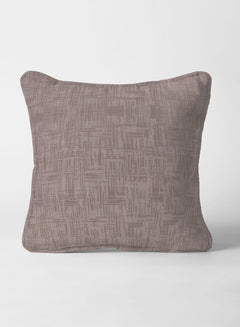 Elwana Jacquard Cushion Cover | Brown (Pattern 2)