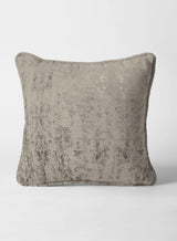 Lyon Cotton Cushion Cover | Taupe Gray (Pattern 5)