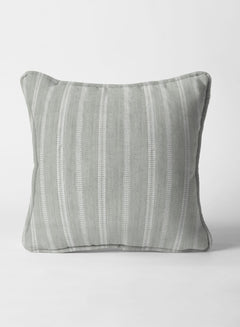 Lyon Cotton Cushion Cover | Sage Green (Pattern 1)