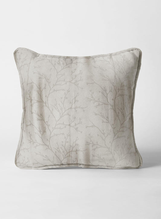 Farella Cushion Cover | Chrome White - Home Crayons