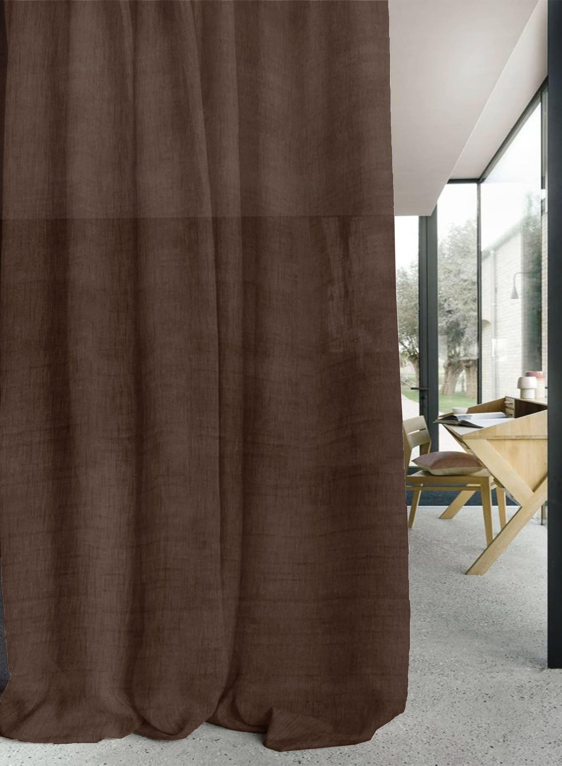 Venezia Sheer | Brown - Home Crayonss