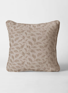 Flavia Jacquard Cushion Cover | Cream (Pattern 3)