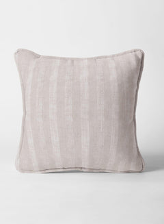 Lyon Cotton Cushion Cover | Beige (Pattern 2)