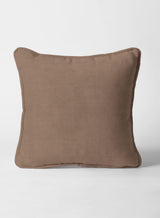 Lyon Cotton Cushion Cover | Brown (Pattern 3)