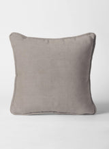Lyon Cotton Cushion Cover | Taupe Gray (Pattern 3)