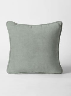 Lyon Cotton Cushion Cover | Sage Green (Pattern 3)