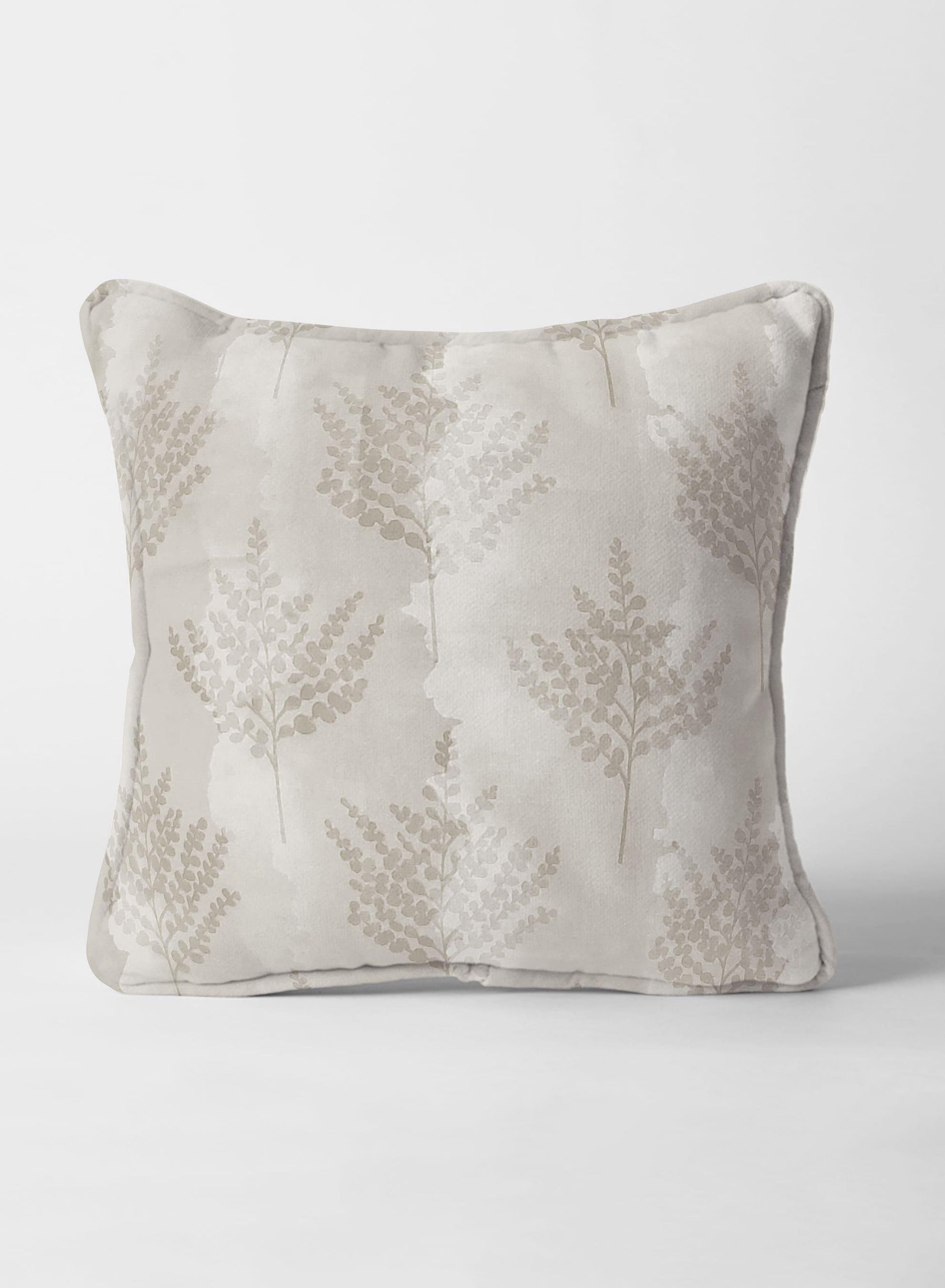 Farella Cushion Cover | Chrome White - Home Crayons