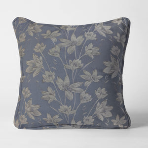 Flavia Cushion Cover | Comet Blue - Home Crayonss