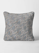 Flavia Jacquard Cushion Cover | Sea Green (Pattern 5)