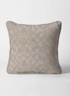 Elwana Jacquard Cushion Cover | Rhino Gray (Pattern 1)
