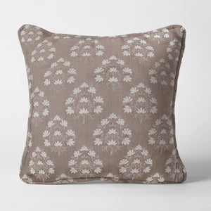 Flavia Cushion Cover | Brown - Home Crayonss