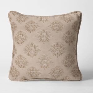 Flavia Cushion Cover | Almond Frost - Home Crayonss