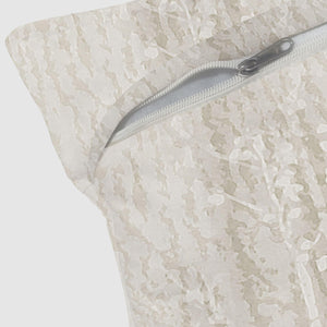 Farella Cushion Cover | Chrome White - Home Crayons