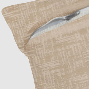 Elwana Cushion Cover | Light Brown - Home Crayons