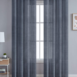 Venezia Sheer | Storm Gray - Home Crayonss