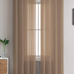 Elwana Sheer | Light Brown - Home Crayonss