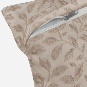 Flavia Cushion Cover | Almond Frost - Home Crayonss