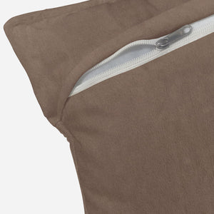 Meraki Cushion Cover | Pure Brown - Home Crayons