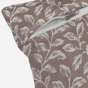 Flavia Cushion Cover | Brown - Home Crayonss