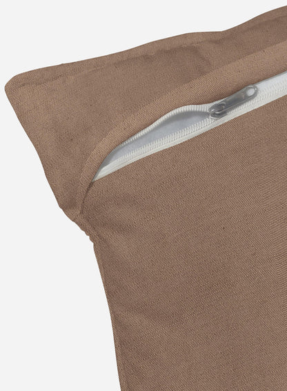 Lyon Cushion Cover | Brown - Home Crayons