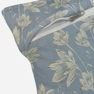 Flavia Cushion Cover | Turkish Blue - Home Crayonss