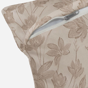 Flavia Cushion Cover | Almond Frost - Home Crayonss