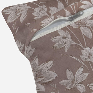 Flavia Cushion Cover | Brown - Home Crayonss