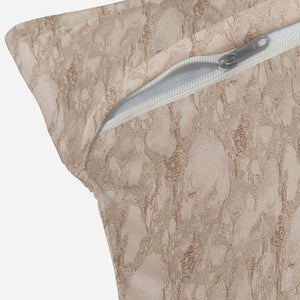 Flavia Cushion Cover | Almond Frost - Home Crayonss