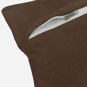 Meraki Cushion Cover | Cocoa Brown - Home Crayons