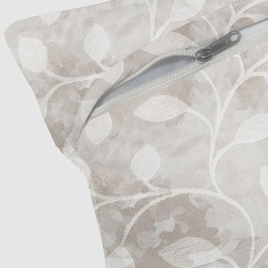 Farella Cushion Cover | Chrome White - Home Crayons