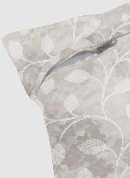 Farella Cushion Cover | Chrome White - Home Crayons