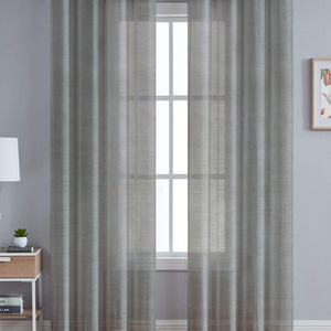 Venezia Sheer | Gray - Home Crayonss