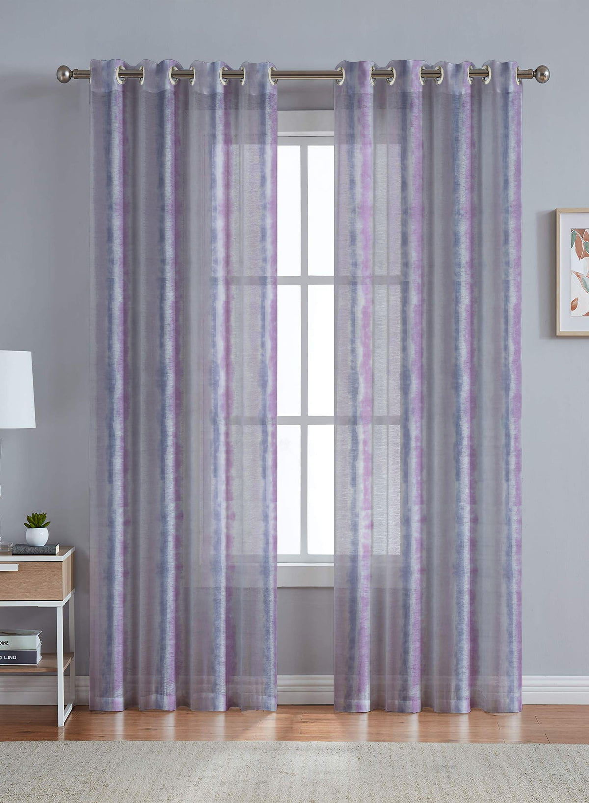 Solana Sheer | Violet - Home Crayonss