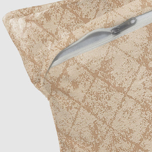 Elwana Cushion Cover | Light Brown - Home Crayons