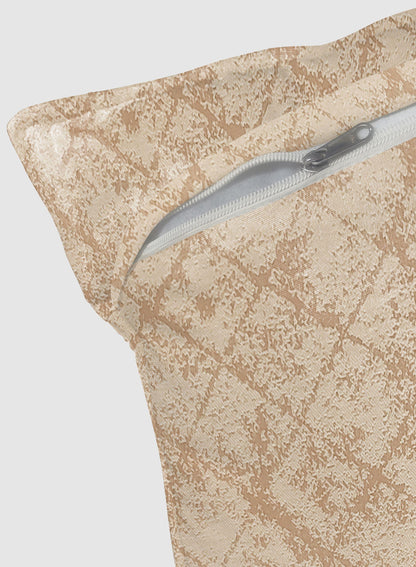 Elwana Cushion Cover | Light Brown - Home Crayons