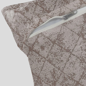Elwana Cushion Cover | Almond Frost - Home Crayons