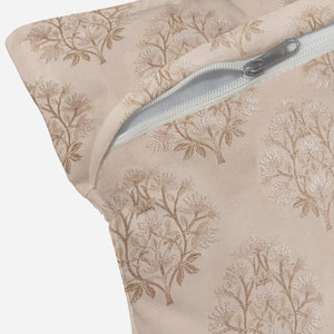 Flavia Cushion Cover | Almond Frost - Home Crayonss