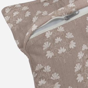 Flavia Cushion Cover | Brown - Home Crayonss