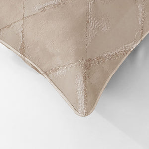 Flavia Cushion Cover | Almond Frost - Home Crayonss
