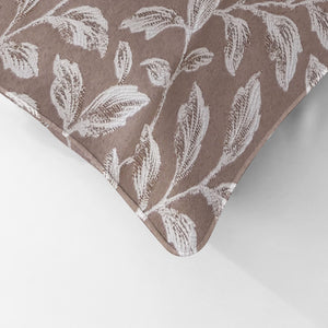 Flavia Cushion Cover | Brown - Home Crayonss