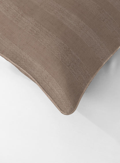 Lyon Cushion Cover | Brown - Home Crayons